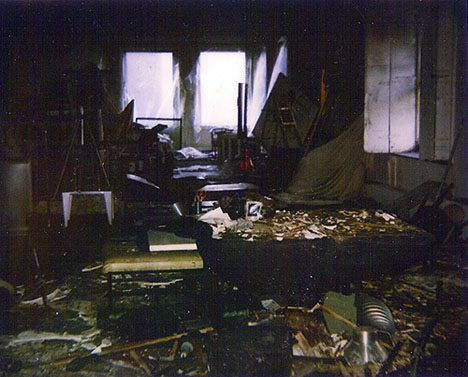 after the fire